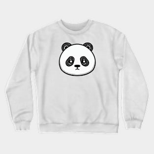 Pandas face Crewneck Sweatshirt